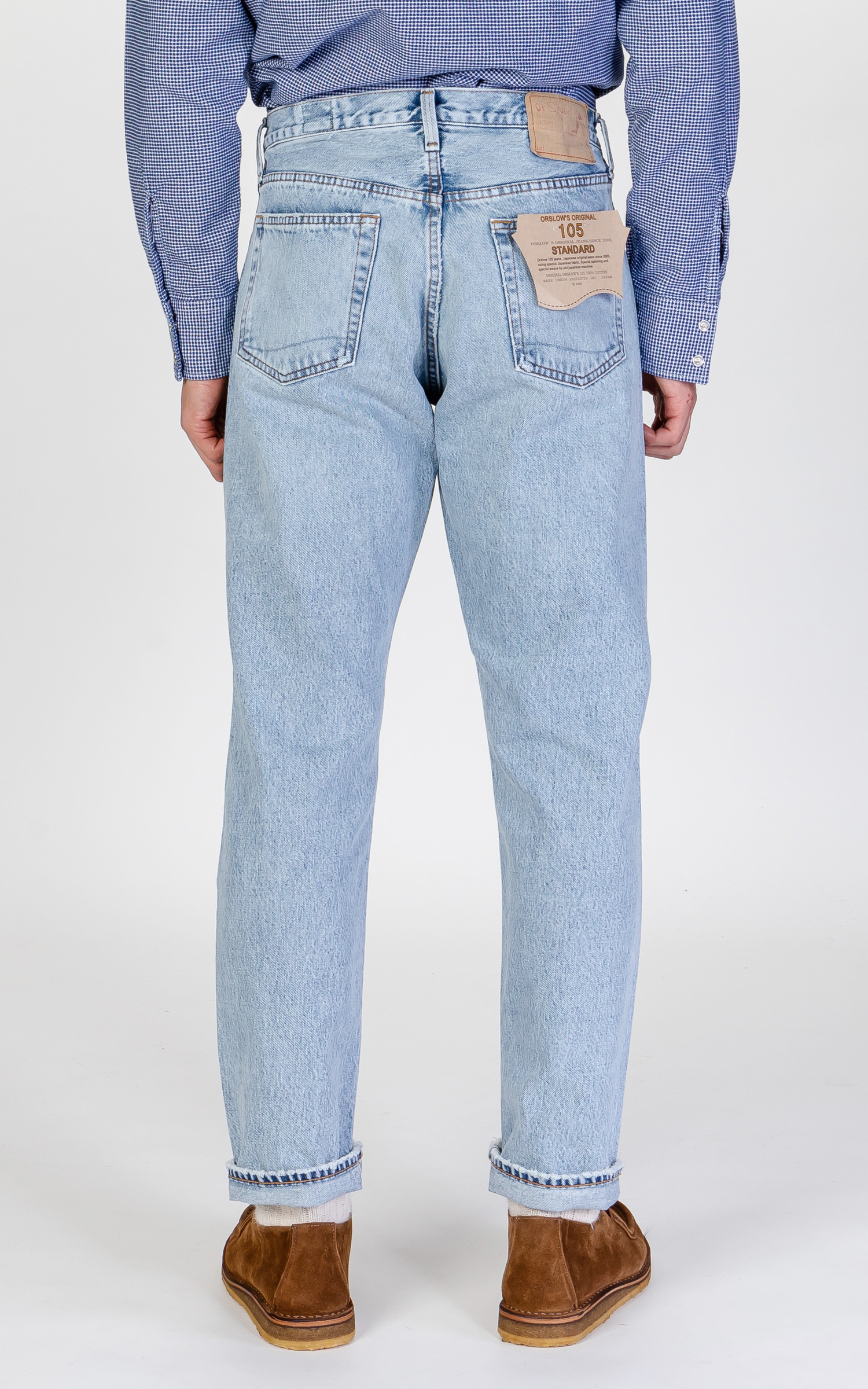 OrSlow Standard Fit Jeans 105 Sky Blue | Cultizm