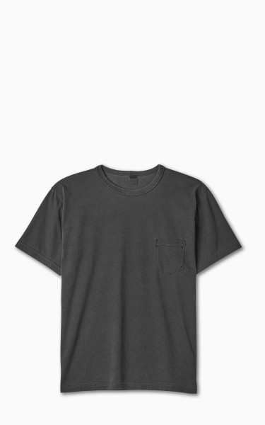 3sixteen Garment Dyed Pima Pocket Tee Smoke