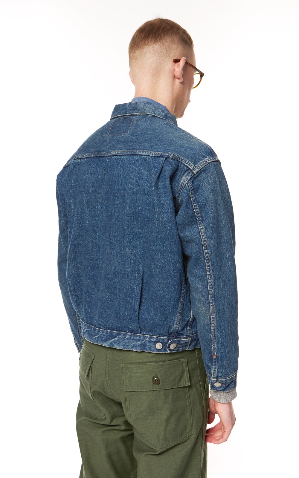 orSlow デニムジャケット 2nd 50'S 2 YEAR WASH orslow | 50s type 2 denim jacket 2 year wash – stuf|f-official