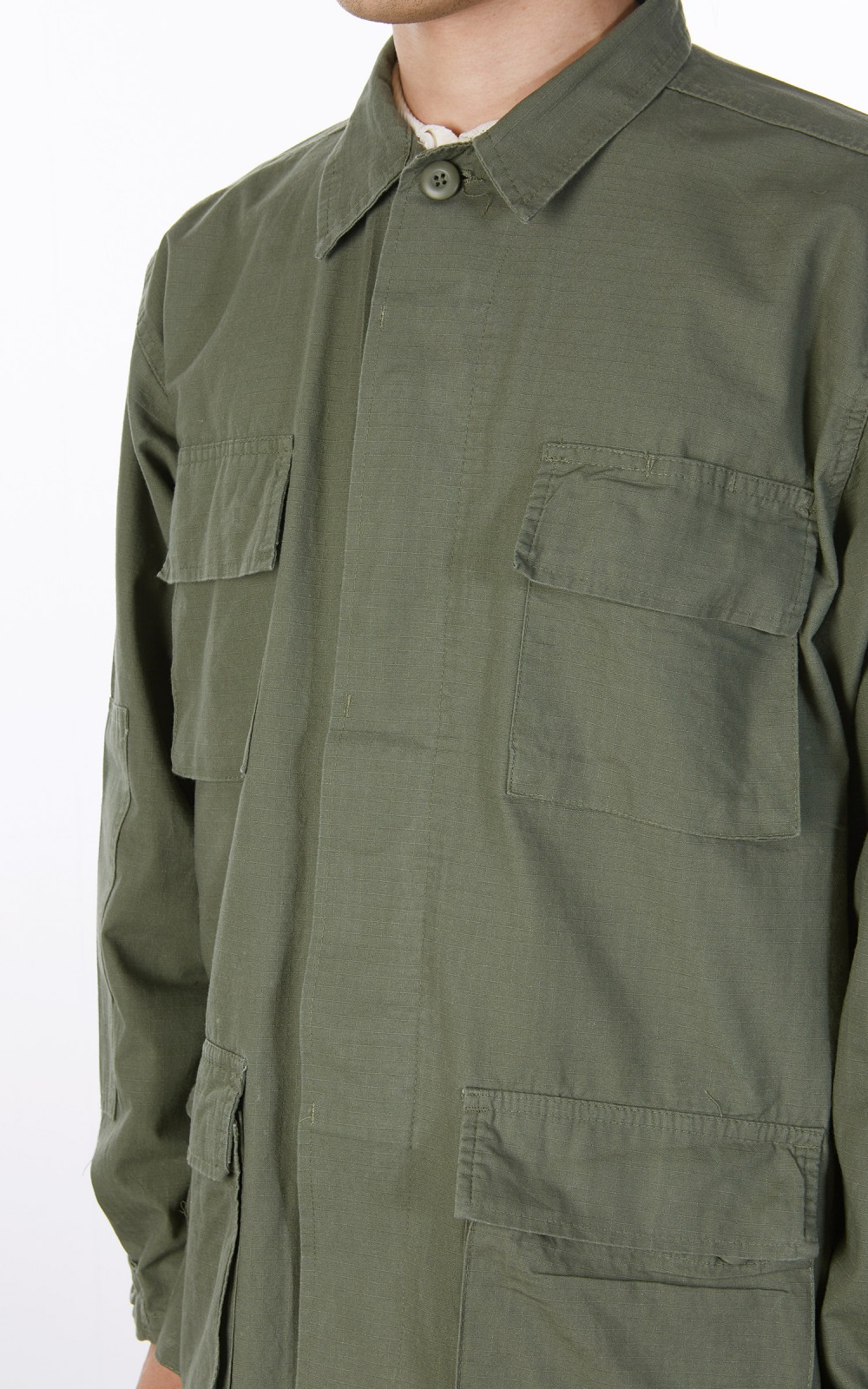 Military Surplus US BDU Field Jacket Dark Olive | Cultizm