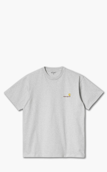 Carhartt WIP S/S American Script T-Shirt Ash Heather