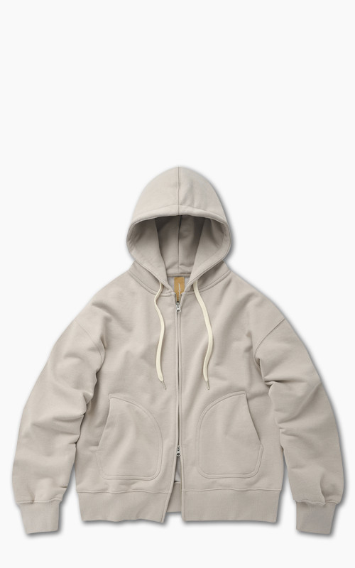 FrizmWORKS OG Heavyweight Zip Up Hoodie Taupe