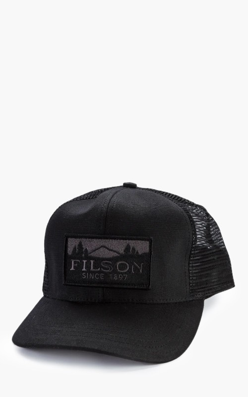 Filson Logger Mesh Cap Black