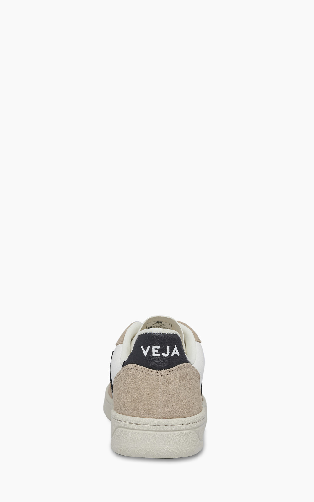 VEJA★V-10 CHROMEFREE LEATHER WHITE BLACK SAHARA V-10 LEATHER WHITE BLACK SAHARA | VEJA