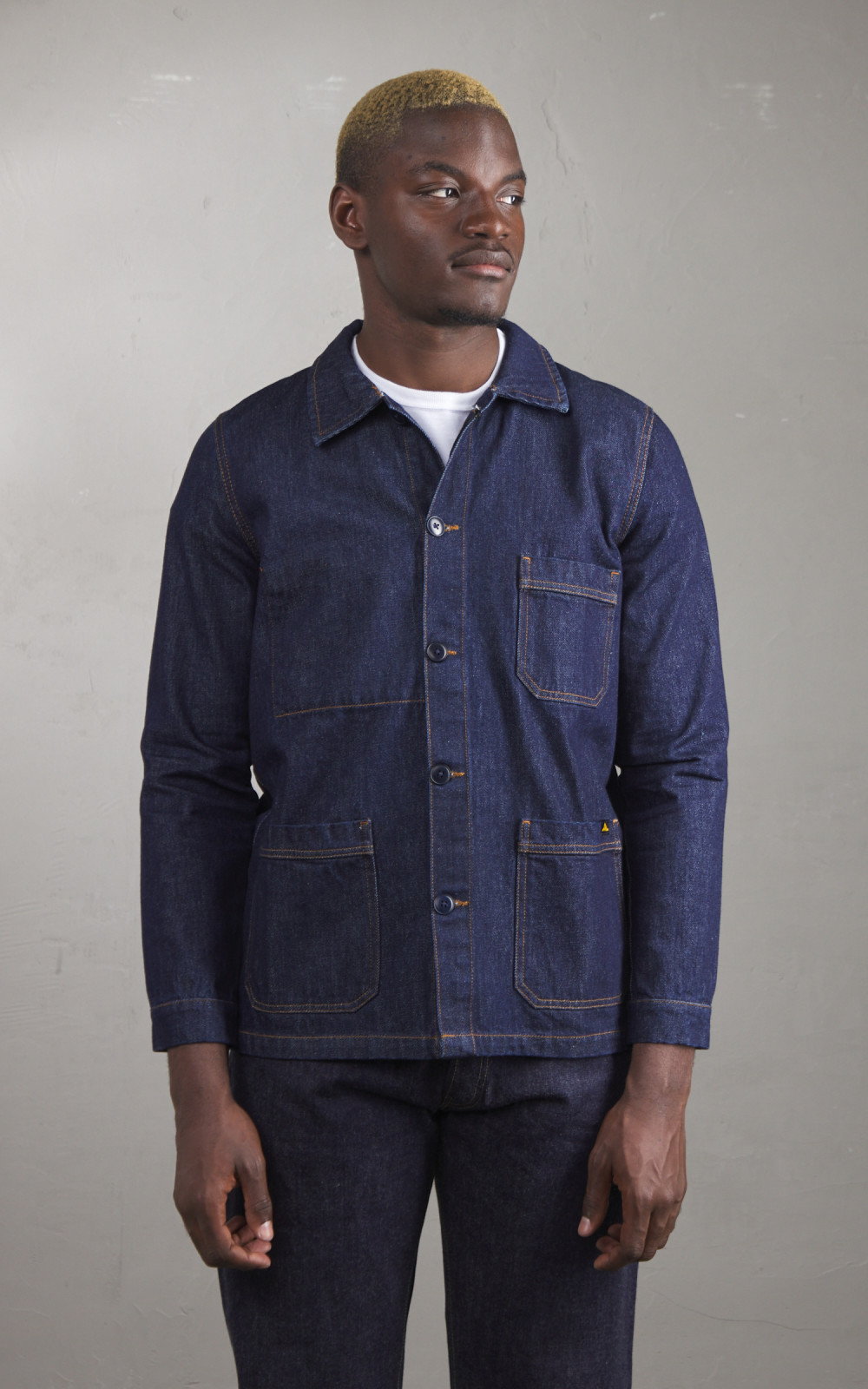 Mens denim work jacket hotsell