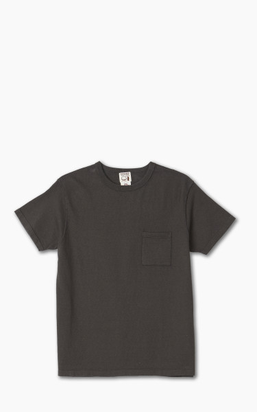 Samurai Jeans SJST-SC03 Japanese Cotton Made Pocket Tee Kuromame