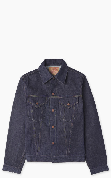 Denime Lot 233 Type III Denim Jacket Selvedge Unwashed Indigo