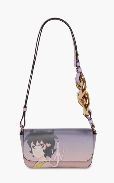 JW Anderson Chain Baguette Anchor Bag Lilac