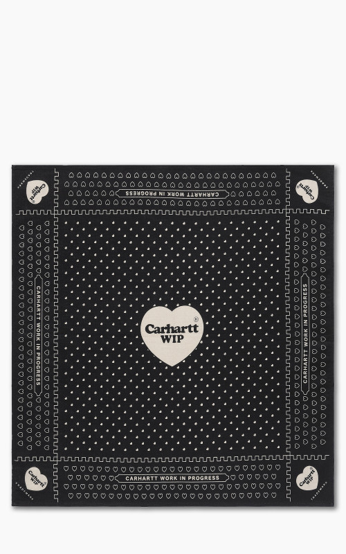 Carhartt WIP Heart Bandana Black