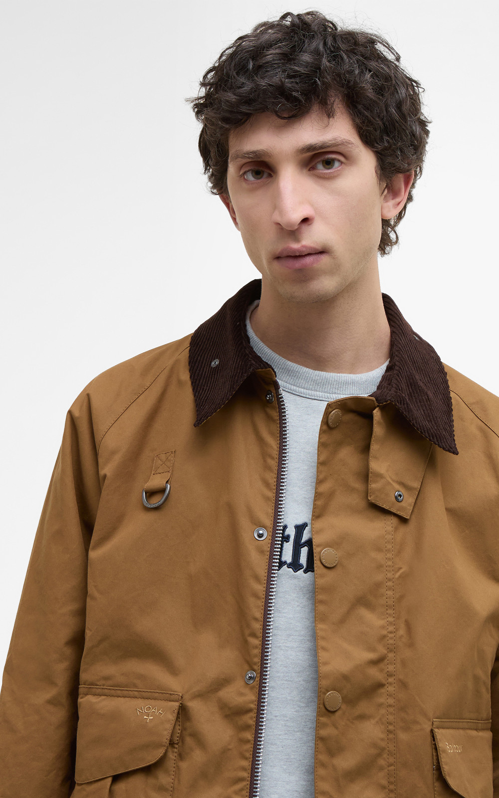 Barbour x NOAH Wading Casual Jacket Tobacco | Cultizm Barbour x NOAH Wading Casual Jacket Tobacco | Cultizm