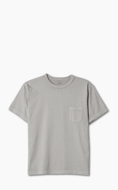 3sixteen Garment Dyed Pima Pocket Tee Ash