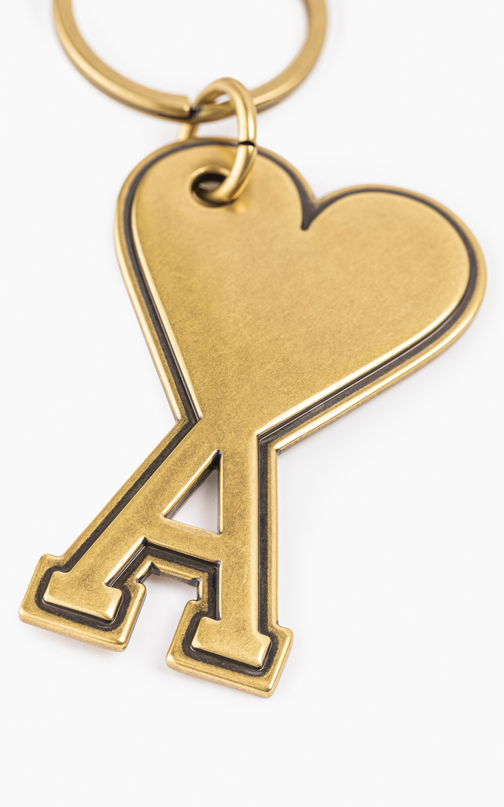 ★AMI PARIS★ AMI Army Chain Keyring UKR903 369 907 AMI Paris ADC Chain Keyring Brass | Cultizm