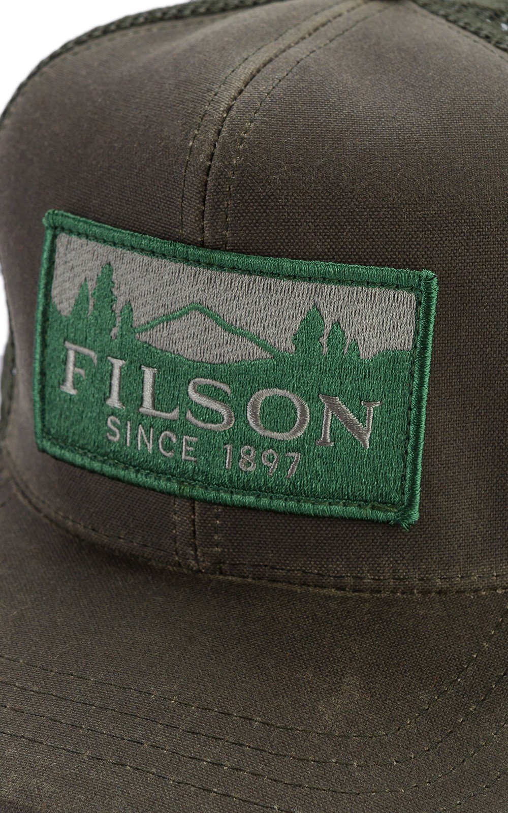 Filson Logger Mesh Cap Otter Green Cultizm