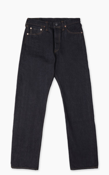 The Flat Head FN-D8004 Wide Tapered Jeans Selvedge Indigo 18oz