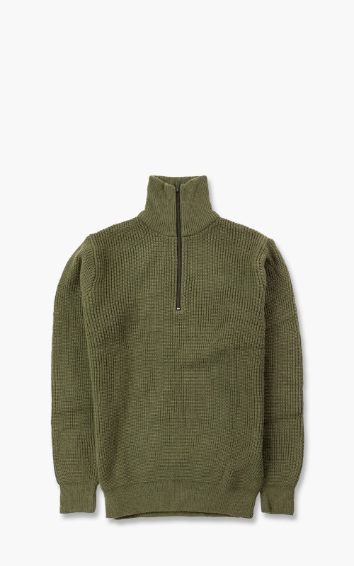 Military Surplus Troyer Knit Olive