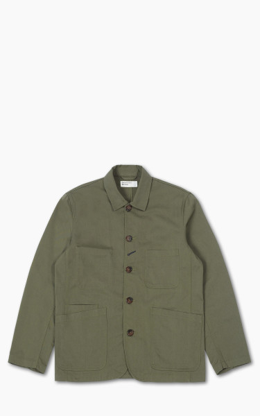 Universal Works Bakers Jacket Twill Light Olive