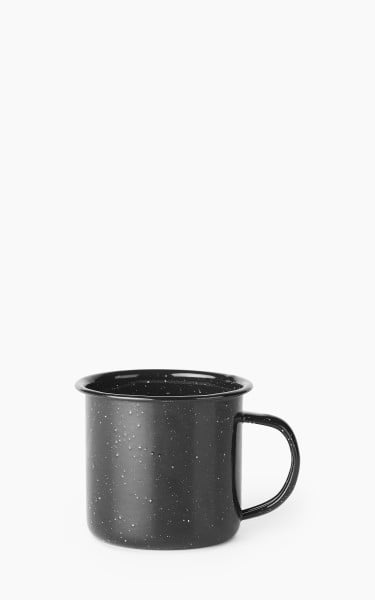 Military Surplus Emaille Cup Black