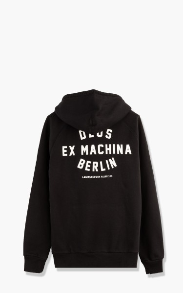Deus Ex Machina Berlin Address Hoody Black DMW48675E