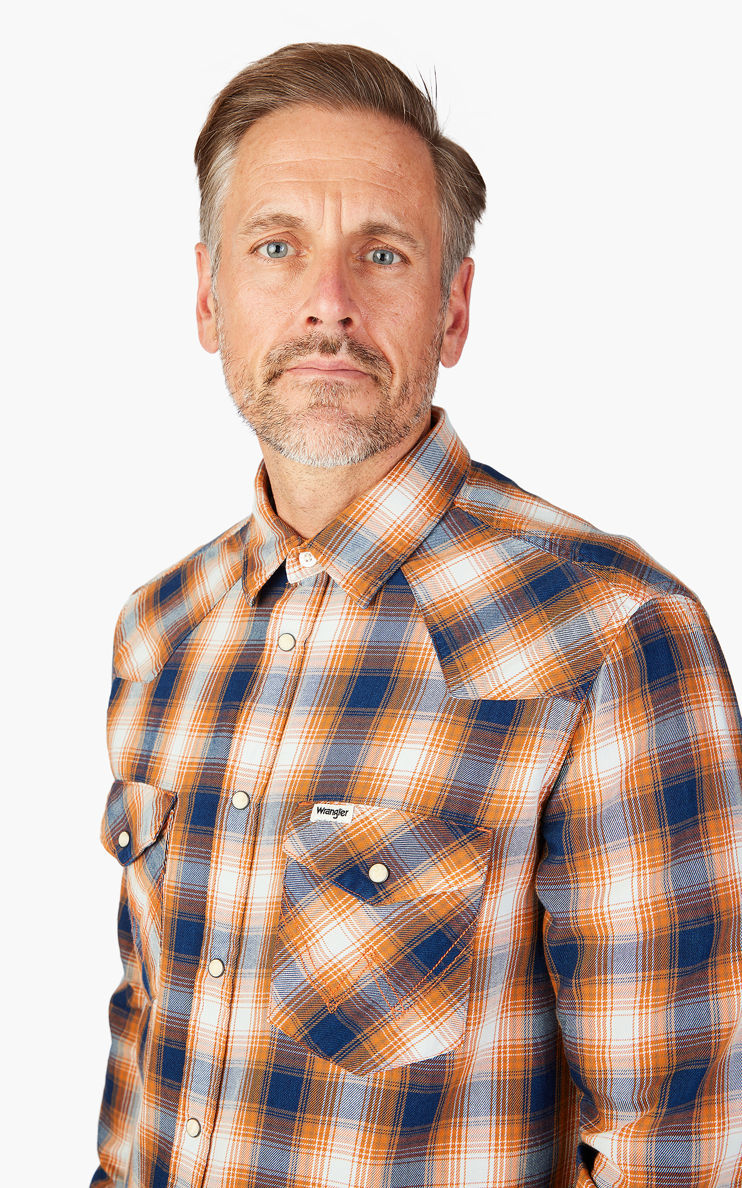 Wrangler L/S Western Shirt Golden Oak | Cultizm