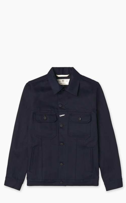 Rogue Territory Cruiser Jacket Selvedge Indigo x Black 13.5oz