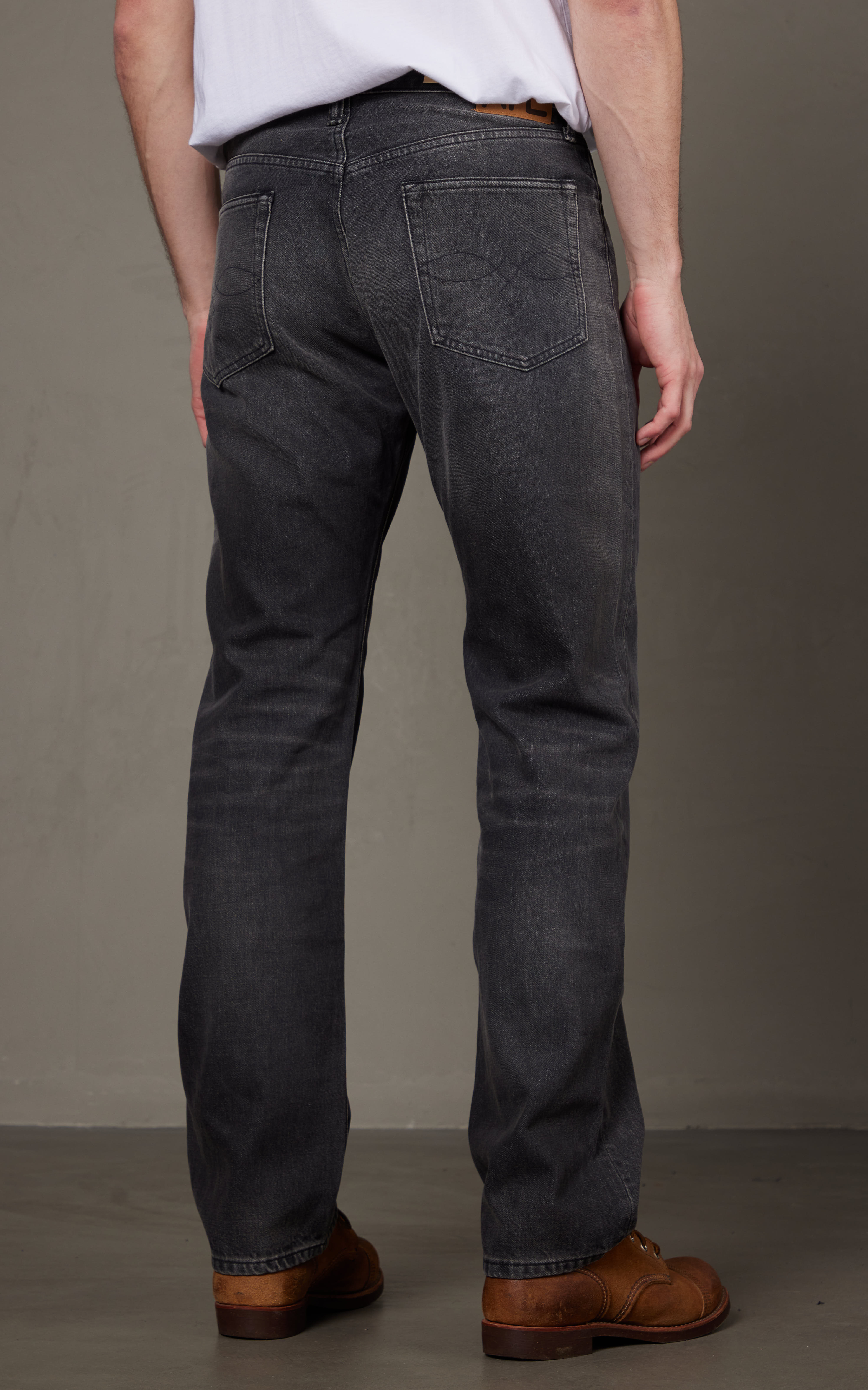RRL Straight Fit Jean Dusty Black Wash | Cultizm RRL Straight Fit Jean Dusty Black Wash | Cultizm
