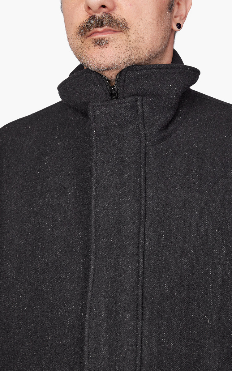KAPTAIN SUNSHINE 新品 23F/W  Mill Coat Black Short Mil Coat by KAPTAIN SUNSHINE on Sale